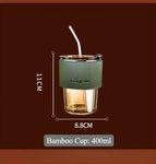 Amber Cup With Green