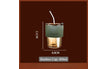Amber Cup With Green