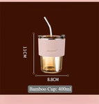 Amber Cup With Pink