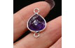 Amethyst-Silvery / 23x14mm
