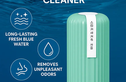 EcoWarra Automatic Toilet Cleaner Bottle | Deep Cleansing, Odor Removal, Long-Lasting Fresh Blue Water, Eco-Friendly Bathroom Essential