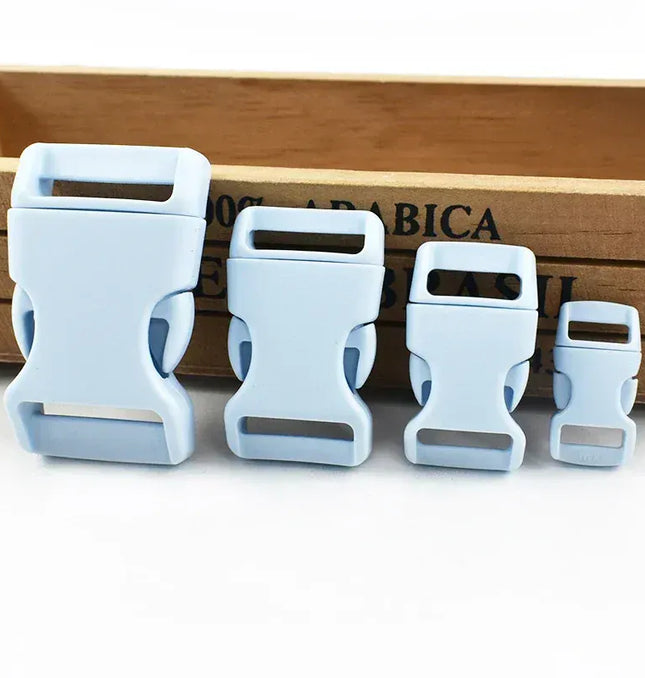 EcoWarra B20 / 10mm-20Pcs 10/20Pcs 10-25mm Colored Plastic Hook Bag Strap Fasteners Quick Release Buckle Webbing Belt Buckles Dog Coller Adjust Hasp Clasp