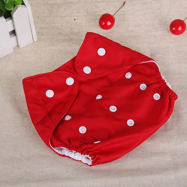 EcoWarra Baby Diapers Washable Reusable Nappies Grid Eco Friendly Cotton Baby Cloth Training Pant Cloth Diaper Adjustable Baby Fraldas