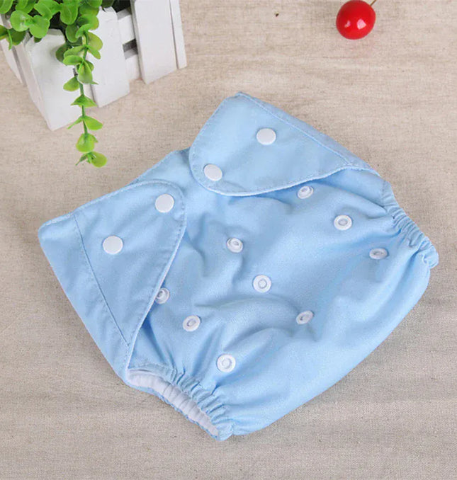 EcoWarra Baby Diapers Washable Reusable Nappies Grid Eco Friendly Cotton Baby Cloth Training Pant Cloth Diaper Adjustable Baby Fraldas
