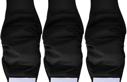 EcoWarra Back 3pcs / Waist 37-43cm 3 Pack Washable Male Dog Diaper Pet Sanitary Panties For Small Medium Dogs Adjustable Nappy Belly Band Wrap Diapers Pug Supp;ies