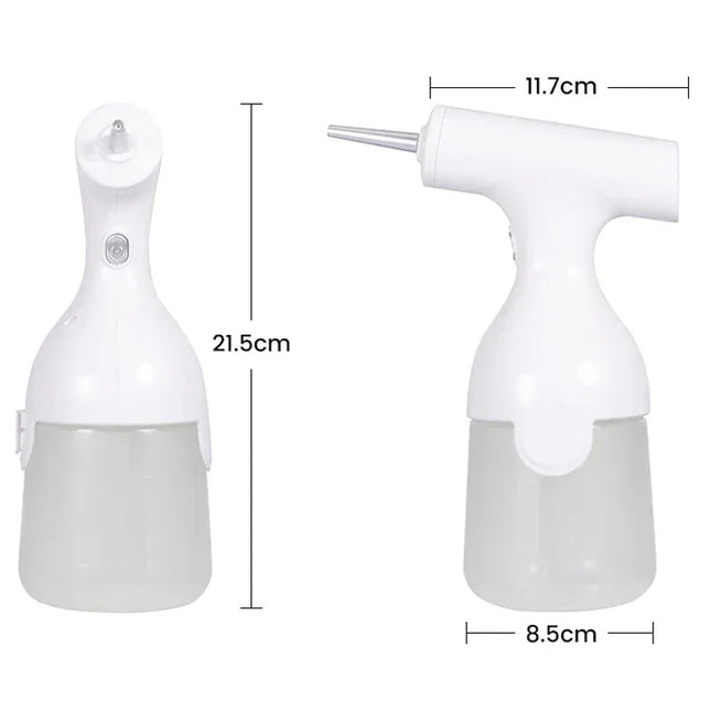 EcoWarra Beige Electric Liquid Foam Dispenser Gun Automatic Continuous Foaming Shampoo Face Wash God Detergent Bathroom Bubble