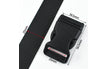 Black-25mm / 4Sets