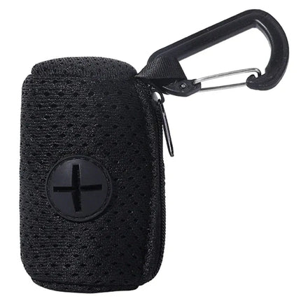 EcoWarra Black Dog Poop Pickup Bag Holder Pet Waste Bag Dispenser for Dog Pooper Cleaning Tool