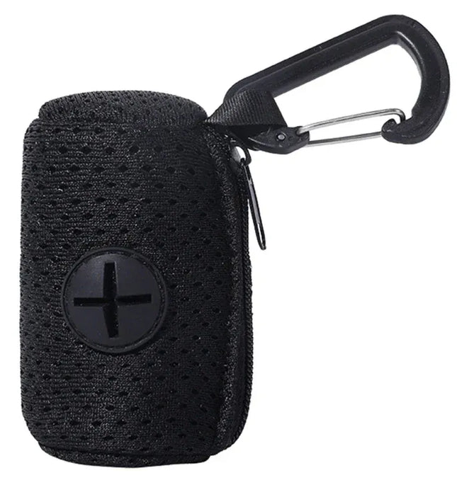 EcoWarra Black Dog Poop Pickup Bag Holder Pet Waste Bag Dispenser for Dog Pooper Cleaning Tool