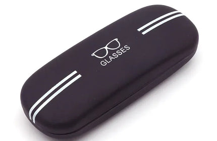 EcoWarra Black High Quality Glasses Case Hard Shell Eyewear Case For Men Women Sunglasses Storage Box