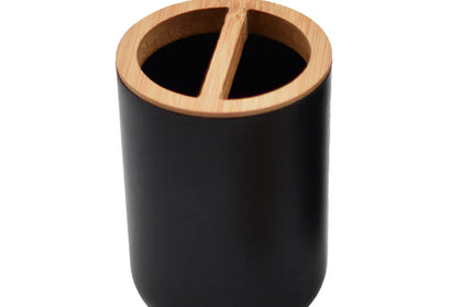EcoWarra black Rack 1pc Bathroom Accessories Soap Dispenser Bottle Dish Washroom Garbage Can Toothbrush Holder Cup Suit Lotion Rack Toilet Brush