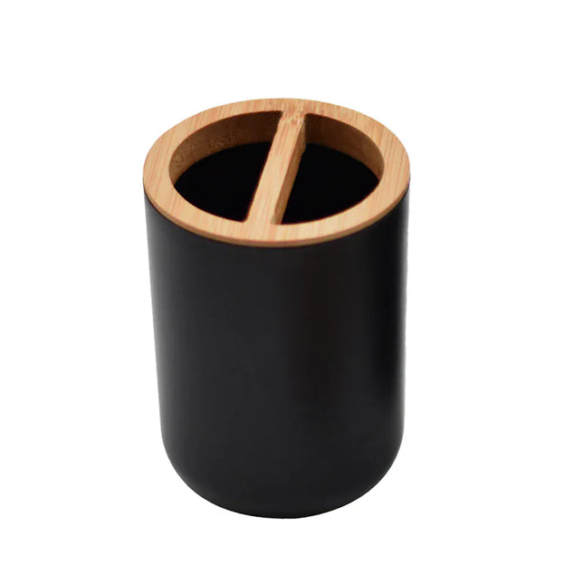 EcoWarra black Rack 1pc Bathroom Accessories Soap Dispenser Bottle Dish Washroom Garbage Can Toothbrush Holder Cup Suit Lotion Rack Toilet Brush