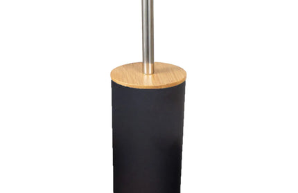 EcoWarra black toilet brush 1pc Bathroom Accessories Soap Dispenser Bottle Dish Washroom Garbage Can Toothbrush Holder Cup Suit Lotion Rack Toilet Brush