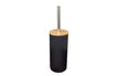 black toilet brush
