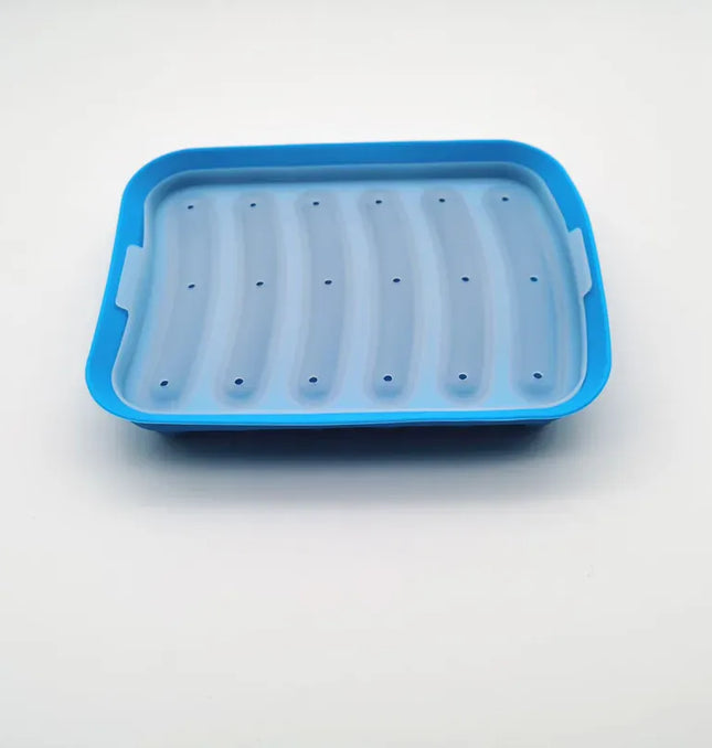 EcoWarra Blue DIY Grade Silicone Sausage Mold Baby Food Supplement Tool Home Made Hot Dog Ham Baking Mold Mold kitchen accessories gadgets