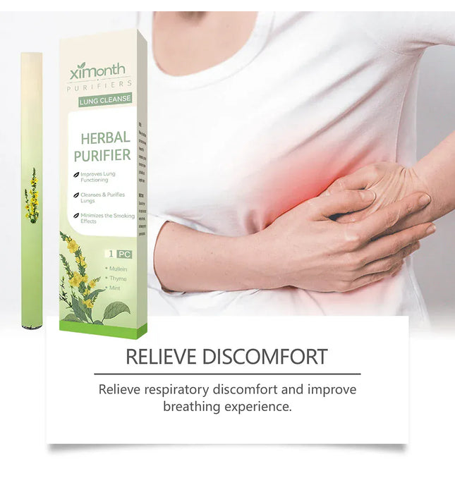 EcoWarra Boost Clear Breathing Herbal Diffuser With Mullein/Thyme/Mints Guarana/Green Tea Pure Plant Formulas Breathing Spray