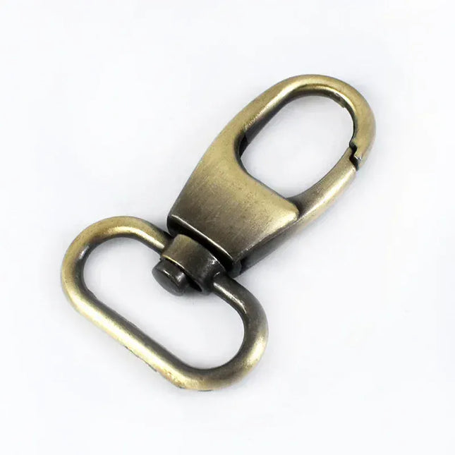 EcoWarra Brass / 32mm-5Pcs 5/10Pcs 19/25/32/38mm Metal Buckle Swivel Clasp for Strap Dog Collar Webbing Trigger Clip Snap Hooks DIY Bag Buckles Accessories