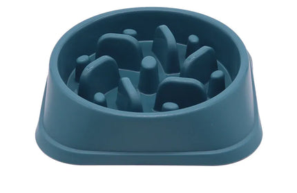 EcoWarra BU slow feeder bowl / 7.8in Slow Feeder Dog Bowl Anti Choking Watering & Feeding Supplies Puzzle Feeder Bowl Non-slip Slow Eat Bowl for Dogs Large Small