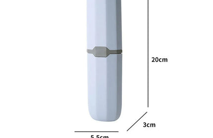 EcoWarra C blue Portable Toothpaste Toothbrush Protect Holder Case Travel Camping Storage Box Protect Toothbrush Toothpaste from Dirt and Damage