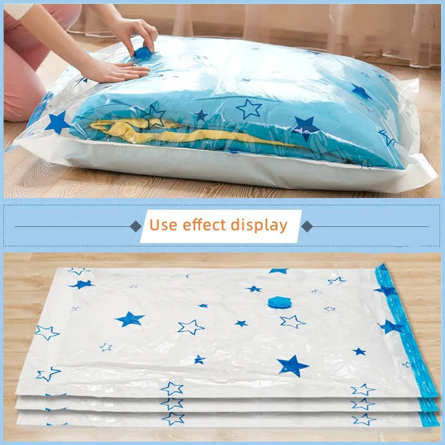 EcoWarra Compressed bag electric pump, travel vacuum bag pump, mini vacuum sealant machine, food space savings, food organizer