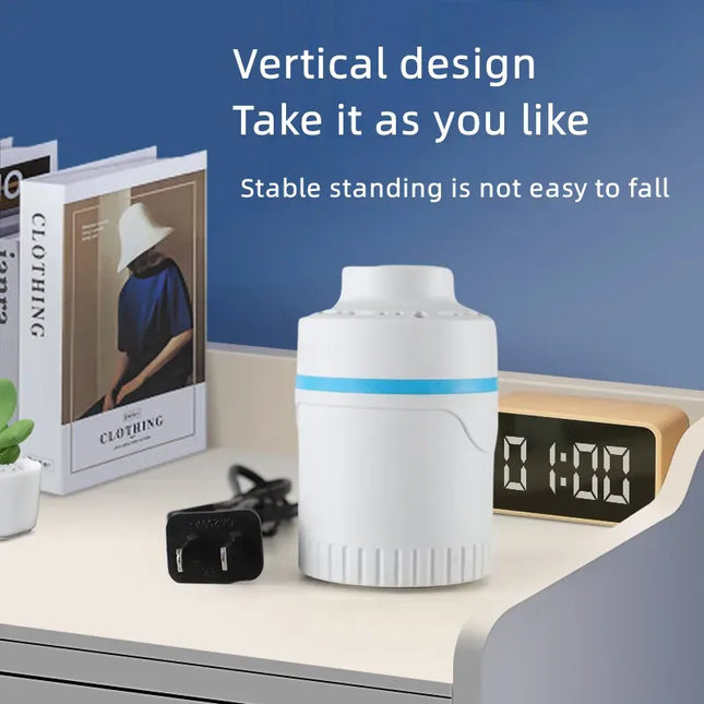 EcoWarra Compressed bag electric pump, travel vacuum bag pump, mini vacuum sealant machine, food space savings, food organizer