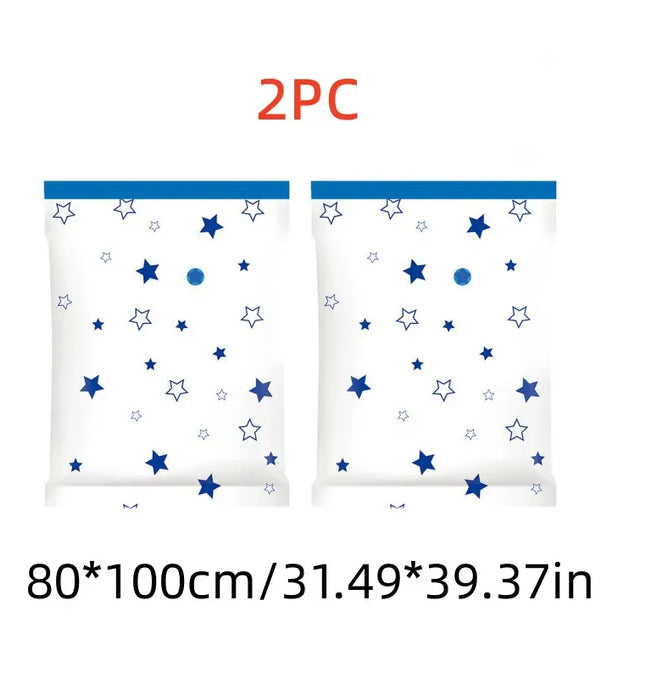 EcoWarra Compressed bag electric pump, travel vacuum bag pump, mini vacuum sealant machine, food space savings, food organizer