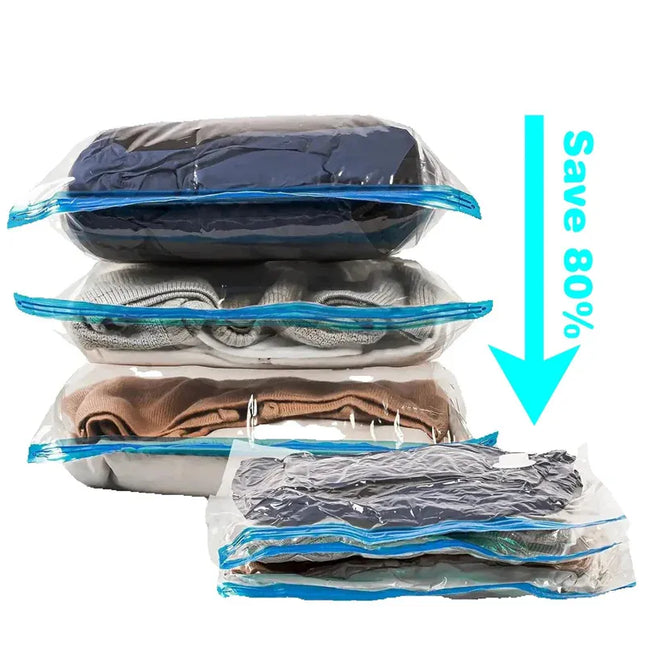 EcoWarra Compressed bag electric pump, travel vacuum bag pump, mini vacuum sealant machine, food space savings, food organizer