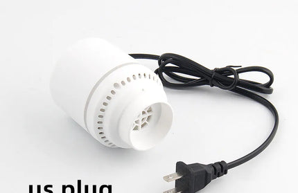 EcoWarra Compressed bag electric pump, travel vacuum bag pump, mini vacuum sealant machine, food space savings, food organizer