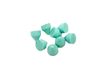 EcoWarra Conical Green 450g Jewelry Polishing Media Ceramic Stone Abrasive Material For Rotary Vibration Tumbler Machine Jewellery Making Tools