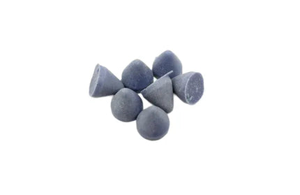 EcoWarra Conical Purple 450g Jewelry Polishing Media Ceramic Stone Abrasive Material For Rotary Vibration Tumbler Machine Jewellery Making Tools