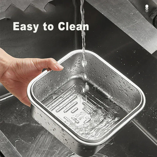 EcoWarra COOKER KING 420ml-6200ml Large Capacity Stainless Steel Food Storage Container, Fridge/Oven Safe, Lunch Box for Travel, Picnic