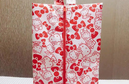 EcoWarra Cute Hello Kitty Shoe Storage Bag Waterproof Dust Bag Shoe Cover Moisture Proof Towel Clothing Travel Shoe Bag Christmas Gift
