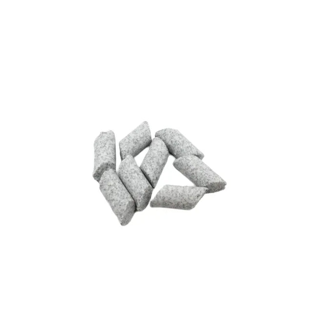 EcoWarra Cylinder 6x12mm 450g Jewelry Polishing Media Ceramic Stone Abrasive Material For Rotary Vibration Tumbler Machine Jewellery Making Tools