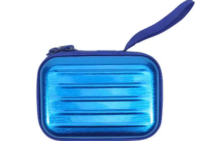 EcoWarra Deep Blue 15 Bottles Essential Oil Case 5/10/15ml Essential Oil Collecting Bags Portable Storage Bag Perfume Bottle Travel Carrying Case