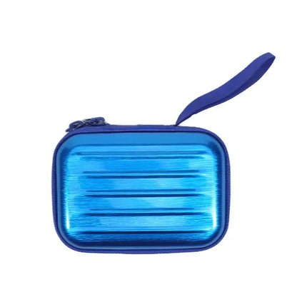 EcoWarra Deep Blue 15 Bottles Essential Oil Case 5/10/15ml Essential Oil Collecting Bags Portable Storage Bag Perfume Bottle Travel Carrying Case