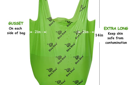 EcoWarra DeoDoo Biodegradable Dog Poop Bags Bulk Biobase Scented Poo Bag Degradable Cat Waste Bags Eco-Friendly Doggie Bolsas Caca Perro