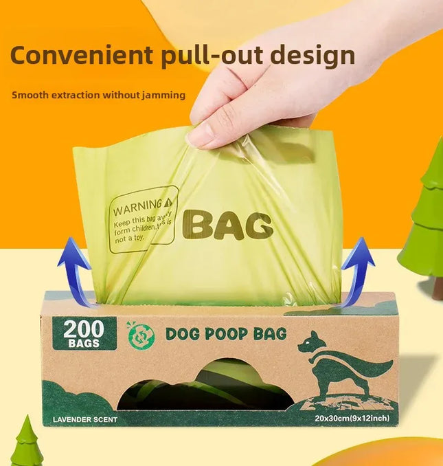 EcoWarra Disposable Large Roll Tissued Pet Waste Bag Dog Poop Bag Biodeadable Eco-Friendly Pet Pooper Scooper Bags for Pets Cleaning