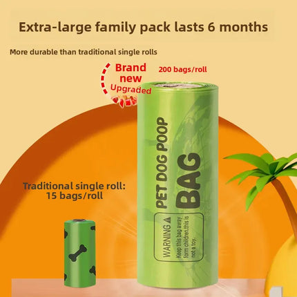 EcoWarra Disposable Large Roll Tissued Pet Waste Bag Dog Poop Bag Biodeadable Eco-Friendly Pet Pooper Scooper Bags for Pets Cleaning