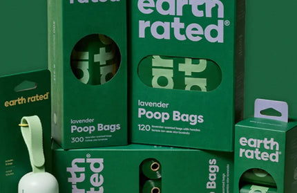 EcoWarra Earth Rated Dog Poop Bags Eco-Friendly Thiened Deadable Portable Dog Walking it Bag Collection Brand Pet Supplies