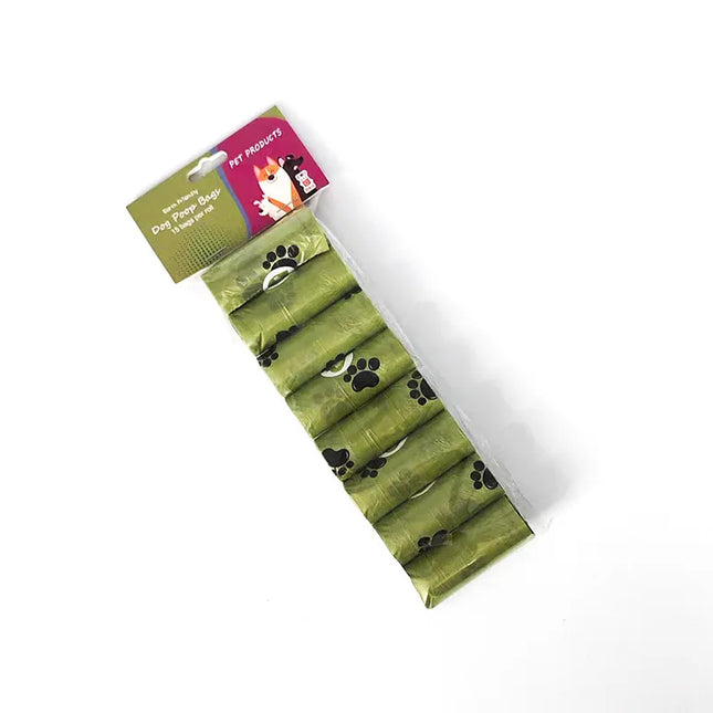 EcoWarra Eco-Friendly Dog Poop Bags Biodegradable Compostable Scented Plant-Based PLA+PBAT Flushable Pet Waste Bags for Dogs and Cats