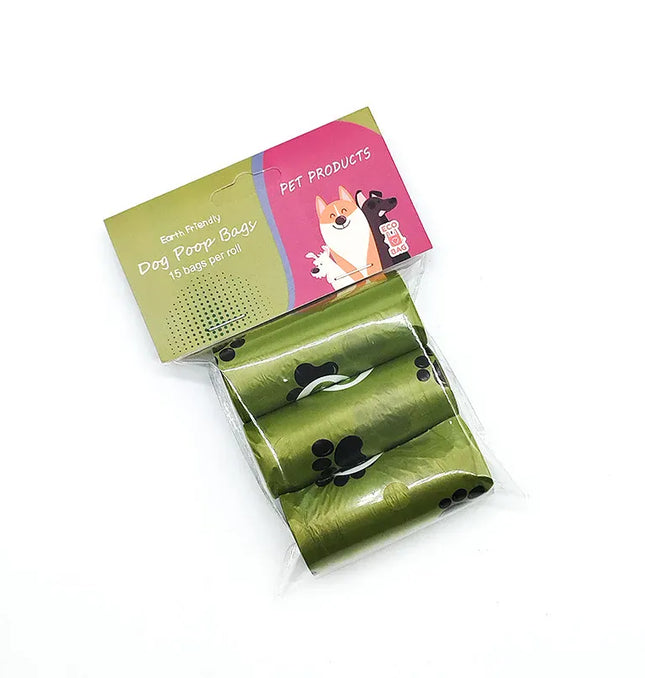 EcoWarra Eco-Friendly Dog Poop Bags Biodegradable Compostable Scented Plant-Based PLA+PBAT Flushable Pet Waste Bags for Dogs and Cats
