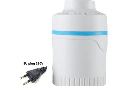 EcoWarra EU plug Compressed bag electric pump, travel vacuum bag pump, mini vacuum sealant machine, food space savings, food organizer
