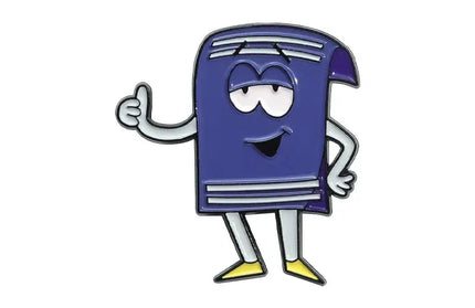 EcoWarra Funny Comedy Anime Towel Toweliie Brooch Enamel Pins I Have No Idea What's Going On Brooches Backpack Lapel Badge Jewelry Gift