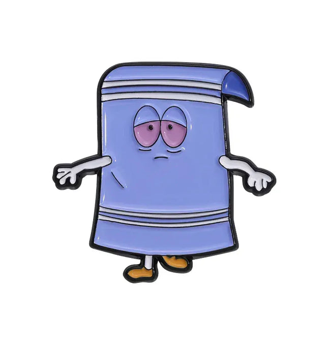 EcoWarra Funny Comedy Anime Towel Toweliie Brooch Enamel Pins I Have No Idea What's Going On Brooches Backpack Lapel Badge Jewelry Gift