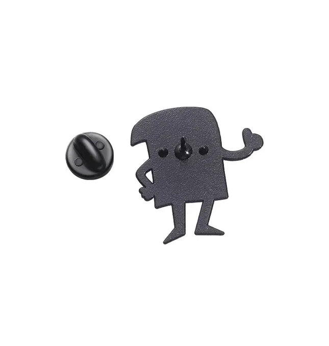 EcoWarra Funny Comedy Anime Towel Toweliie Brooch Enamel Pins I Have No Idea What's Going On Brooches Backpack Lapel Badge Jewelry Gift
