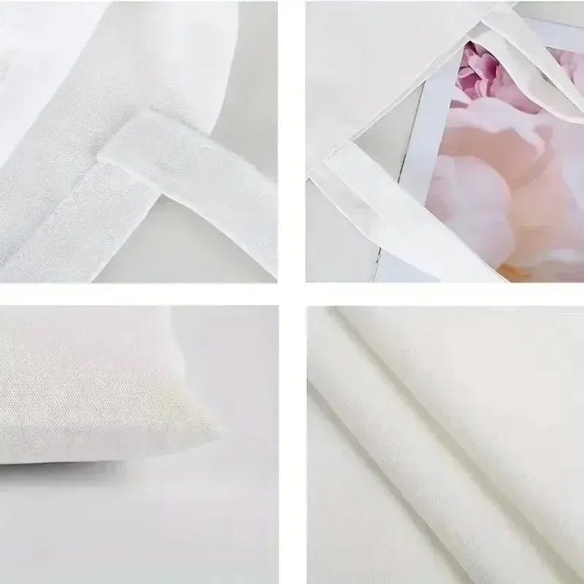 EcoWarra Funny Totoro Spirit Cartoon Ladies Handbag Fashion Canvas Shoulder Bag Eco Large Capacity Shopping Bag Leisure Travel Schoolbag