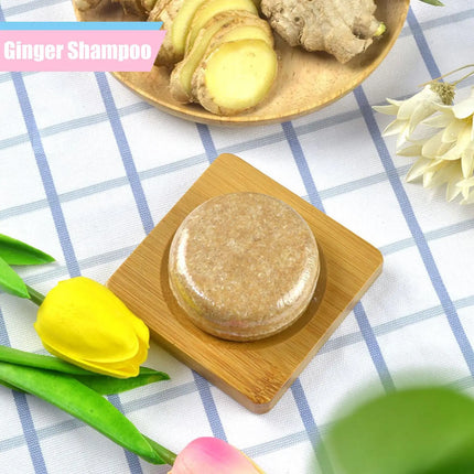 EcoWarra Ginger Polygonum Soap Shampoo Soap Cold Processed Soap Hair Shampoo Bar Pure Plant Hair Shampoos Hair Care