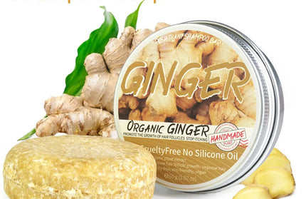 EcoWarra Ginger Polygonum Soap Shampoo Soap Cold Processed Soap Hair Shampoo Bar Pure Plant Hair Shampoos Hair Care