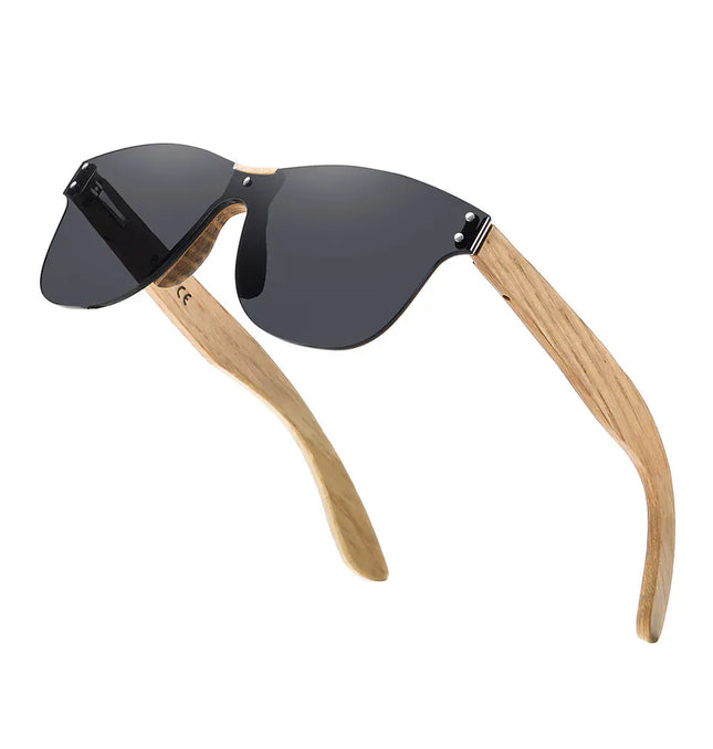 EcoWarra GM eco-friendly retro Oak sunglasses UV400 Wooden sunglasses for men and women universal fashion anti-blue lens 8031