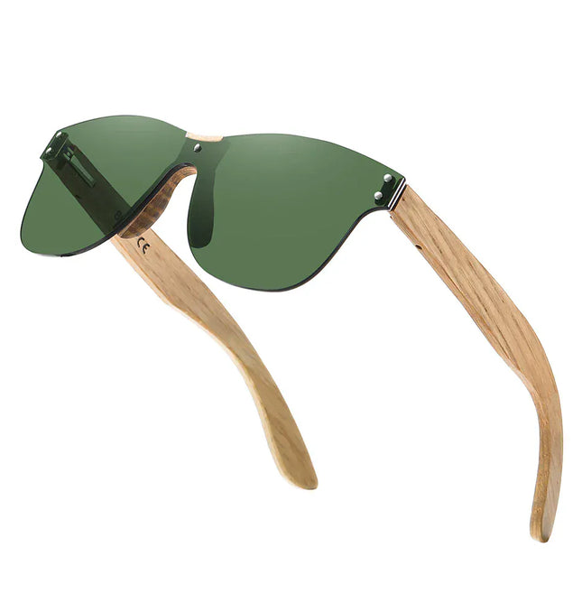 EcoWarra GM eco-friendly retro Oak sunglasses UV400 Wooden sunglasses for men and women universal fashion anti-blue lens 8031